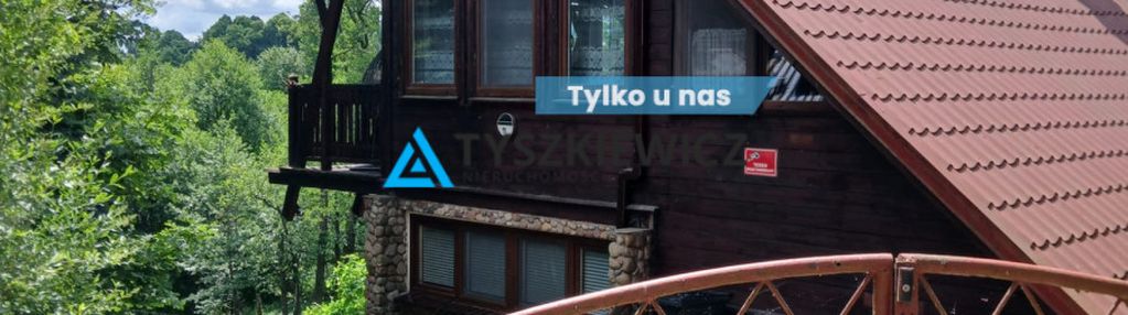 Dom z zejściem do rzeki- rytel