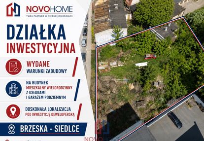 Działka inwestycyjna siedlce – wz na blok