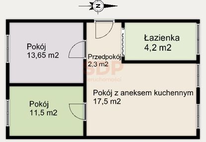 3 pokoje | praktyczny układ | tramwaj !