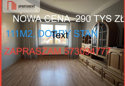 Barwice,duże mieszkanie 111 m2, cena,lokalizacja.