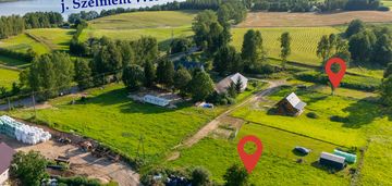 Wyjątkowa działka nad jeziorem szelment