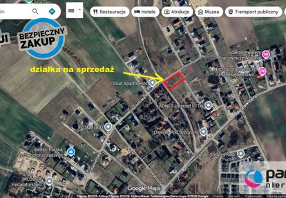 Działka budowlana gdańsk klukowo- spokojna okolica