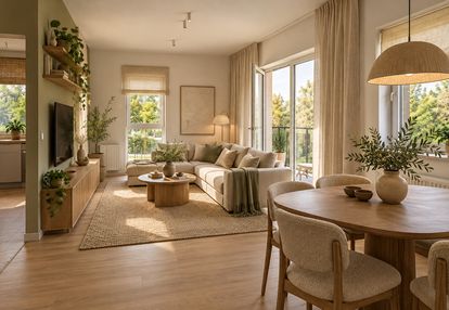 3 pokoje | cisza, widok na zieleń i balkon