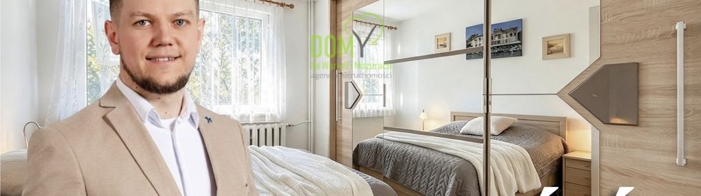 I piętro/duży balkon/3 pokoje olsztynek