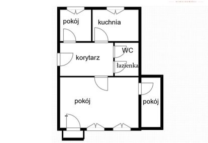 3 pokoje, ul.błękitna- dziesiąta