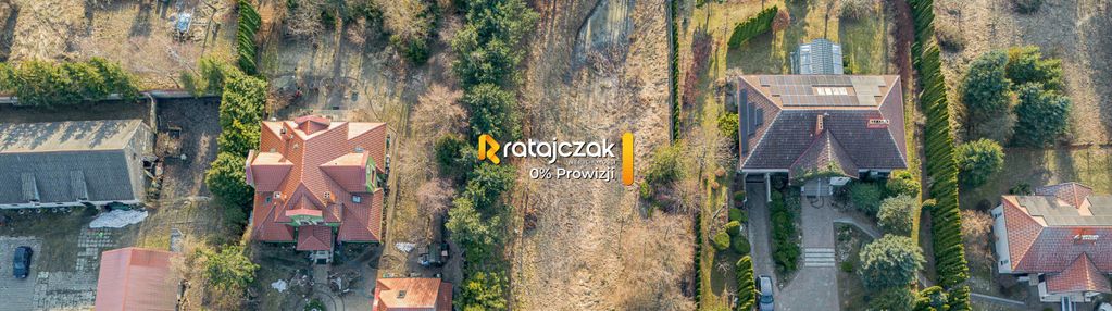 Piękna działka z ogrodem w okolicy lotniska