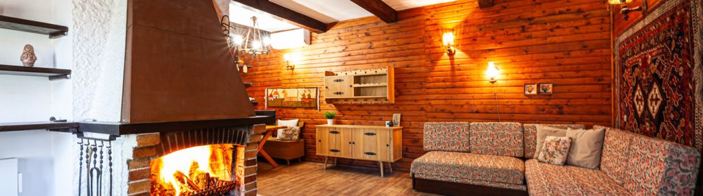 Piękna działka z lasem*dom rekreacyjny drewniany