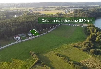 Działka budowlana 839m2 nad jeziorem lubowidzkim