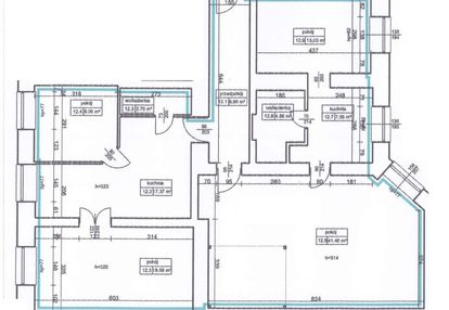 Idealne do podziału na 4 mniejsze lokale