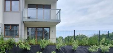 Słoneczne mieszkanie z ogródkiem