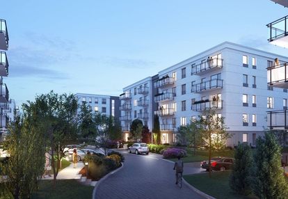 Spokojne osiedle wśród drzew | duży balkon |