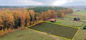 Działka przy lesie – zdory gm pisz | 1488 m² | warunki zabudowy