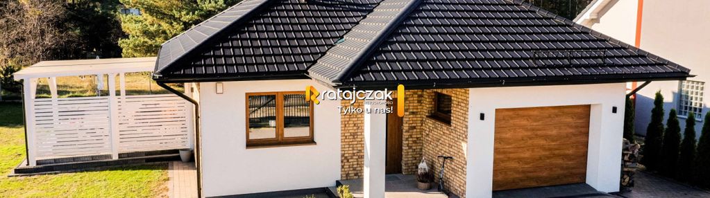 Dom parterowy wolnostojący | działka 1108 m2
