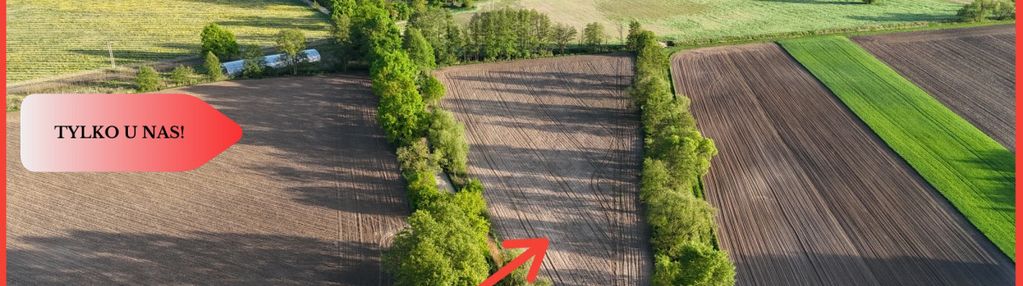 Duża eko działka przy rzece i lesie