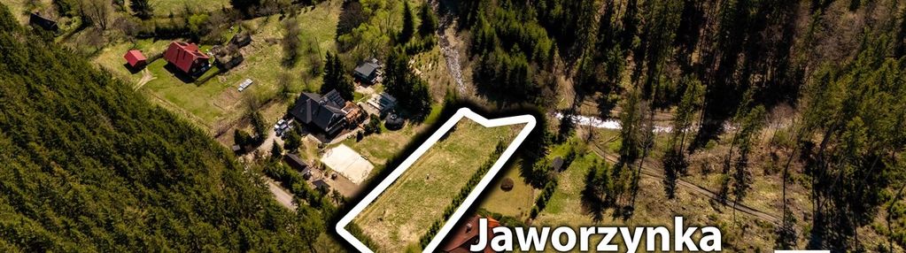Działka przy lesie i strumyku | jaworzynka