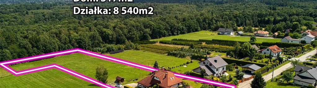 W gminie jasienica | rezydencja | duża działka |