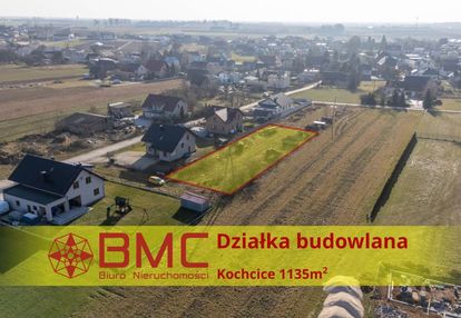 Działka budowlana kochcice 1135m2