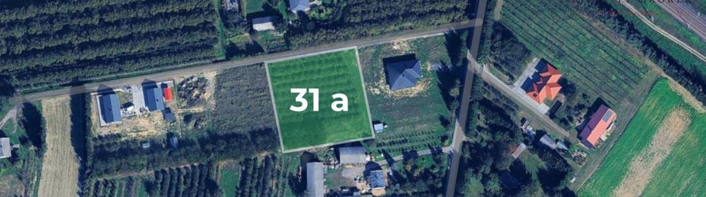 Działka 3129 m2 w motyczu - kwadrat