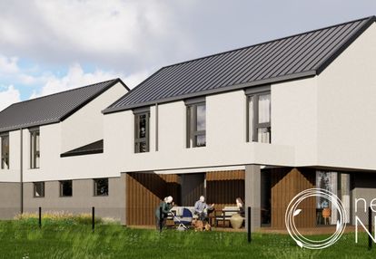 Nowoczesny dom 6 pokoi podwójny garaż borowina