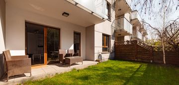 Miasteczko wilanów 2 pok z ogródkiem