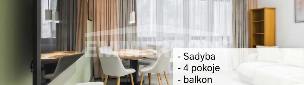 4 pokoje,osobna kuchnia,ciche garaż,balkon