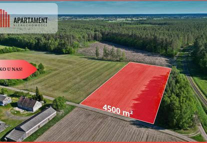 Tylko u nas!4500 m² ciszy i zieleni–bory tuchols