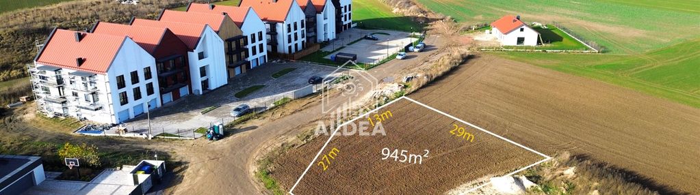 Działka 945 m² wśród nowoczesnej zabudowy w nakle