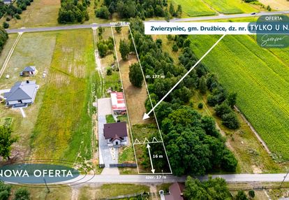 Działka z warunkami zabudowy pod dom jednorodzinny