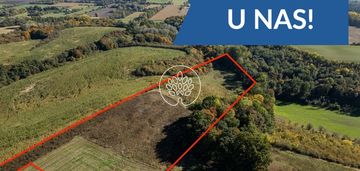 Teren inwestycyjny 2,21 ha z panoramą doliny wisły