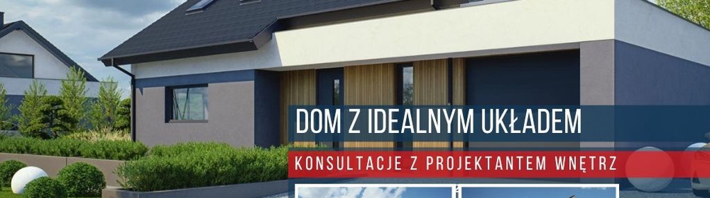 Nowoczesny dom z idealnym układem wnętrza!