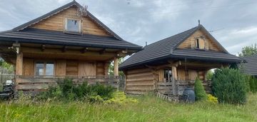 Trzy domki rekreacyjne w rabce-zdrój