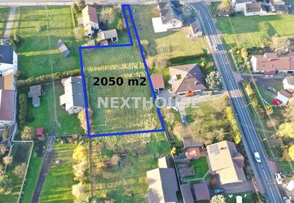Piękna działka budowlana 2050m2 nieopodal gliwic