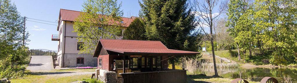 Babięta/ na wyspie/rzeka na szlaku krutyni