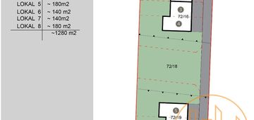 8 j.m/ pum 1280m2! / mpzp, idealna pod inwestycję