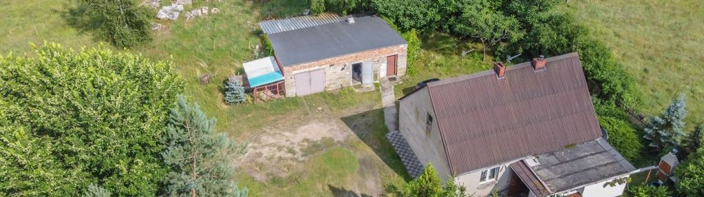 Duża działka +dom/las/rzeka wełna/aktualne