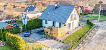 Dom wolnostojący z garażem | fotowoltaika | pellet