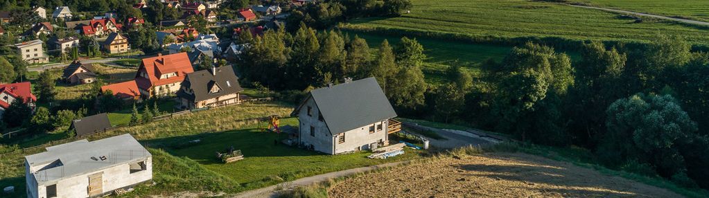 Widokowa działka budowlana w łopusznej