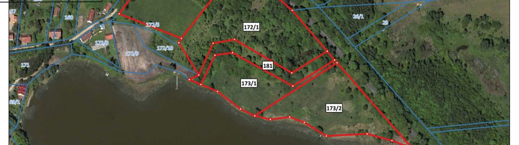 Mpzp, działka z linią brzegową, blisko giżycka