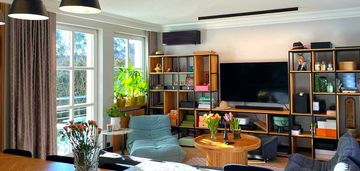 Willa rawa | designerski apartament typu duplex