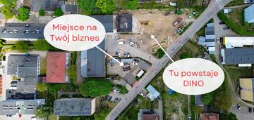 Działka usługowa obok powstającego dino!