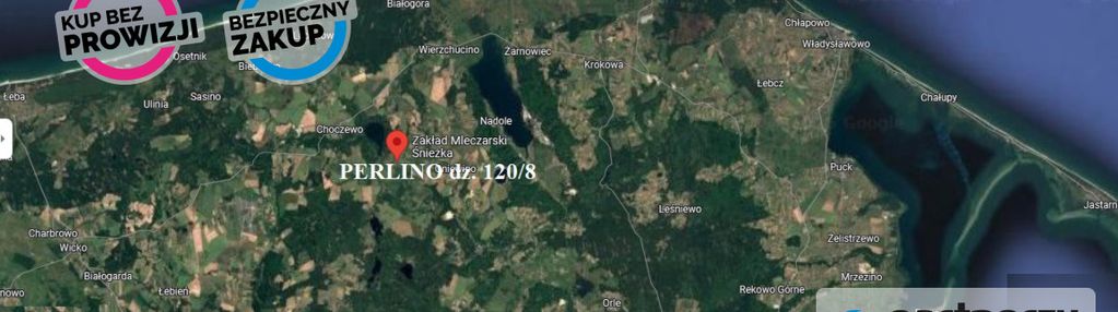 Działka mieszkaniowo - usł. ul. alpejska, perlino