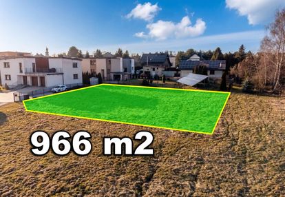 Działka budowlana 966 m2 rybnik niedobczyce