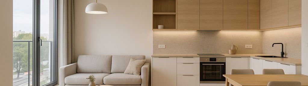 Mieszkanie jak dom: 2 poziomy + ogródek