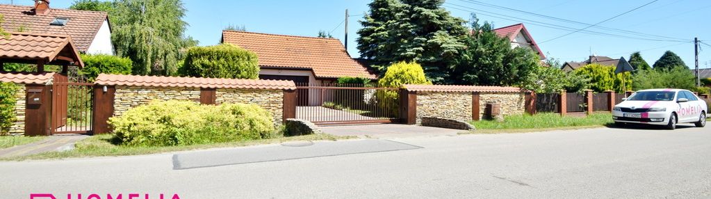 Dom 4 pokoje- kominek-patio-duży garaż + warsztat