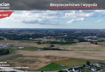 Płaska, słoneczna działka z dobrym dojazdem-glincz