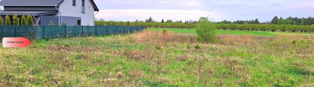 Szczutki 1106m2 malownicze miejsce pola lasy