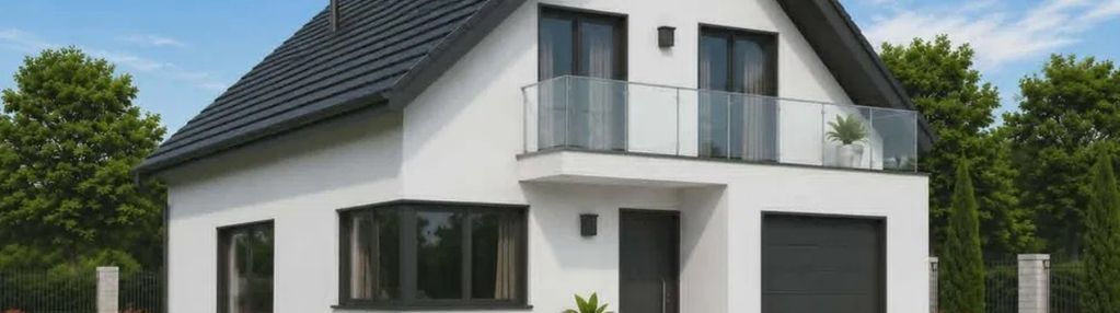 Dom wolnostojący z garażem, w głogowie młp