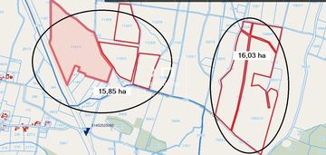 4,5 zł/m2 możliwość kupna ok 32 ha