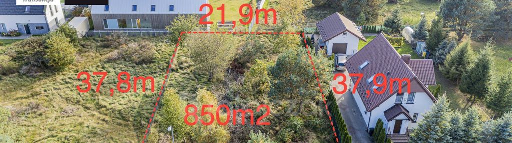 Budowlana mn,u|900m morze|na granicy jastrzębiej