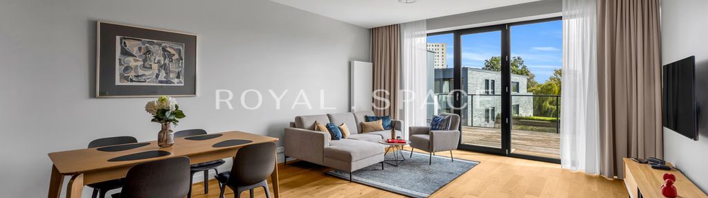 Apartament na fort cze z widokiem na zieleń!